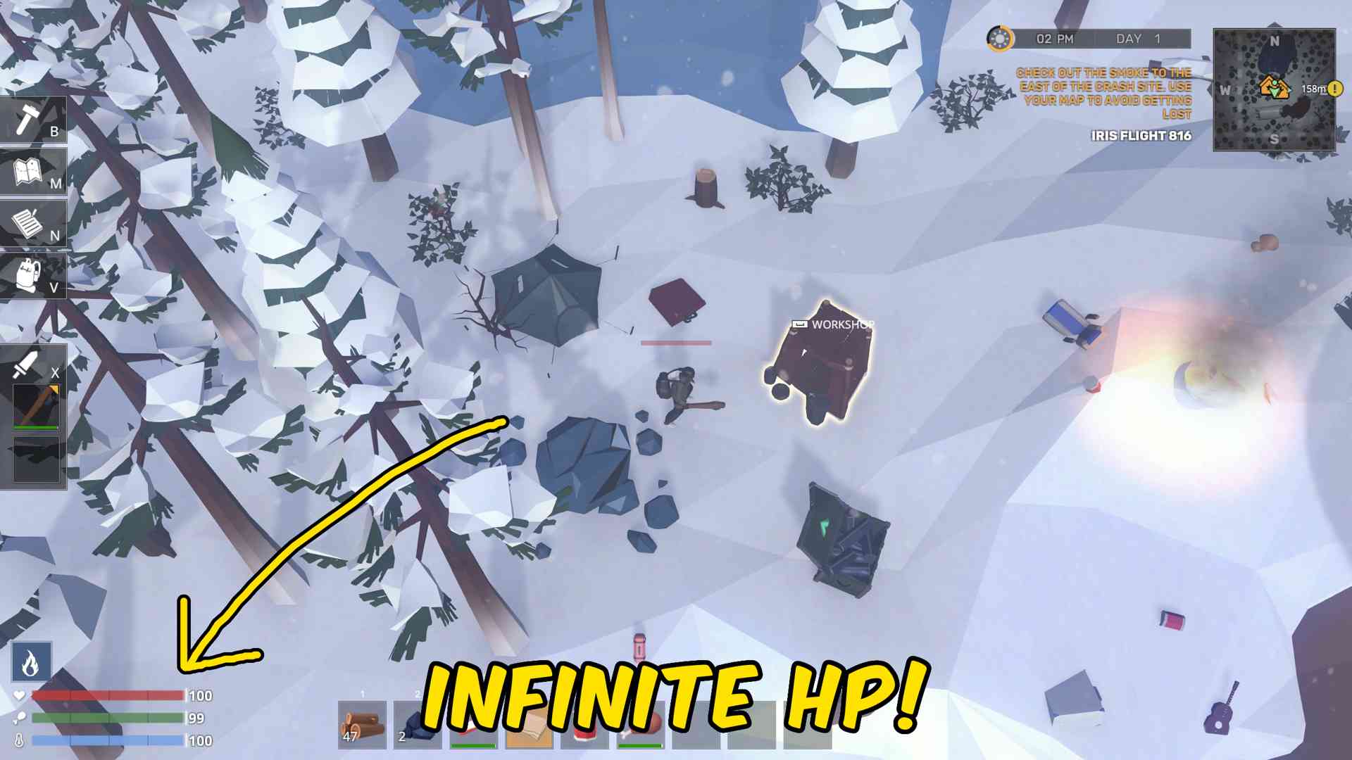 The Wild Eight — Survival Manager (screenshot 2)